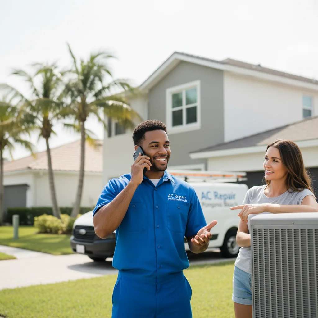 AC Repair Pompano Beach customer support in Purvis